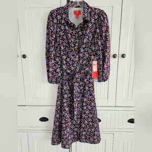 Monique Lhuillier Floral Dress